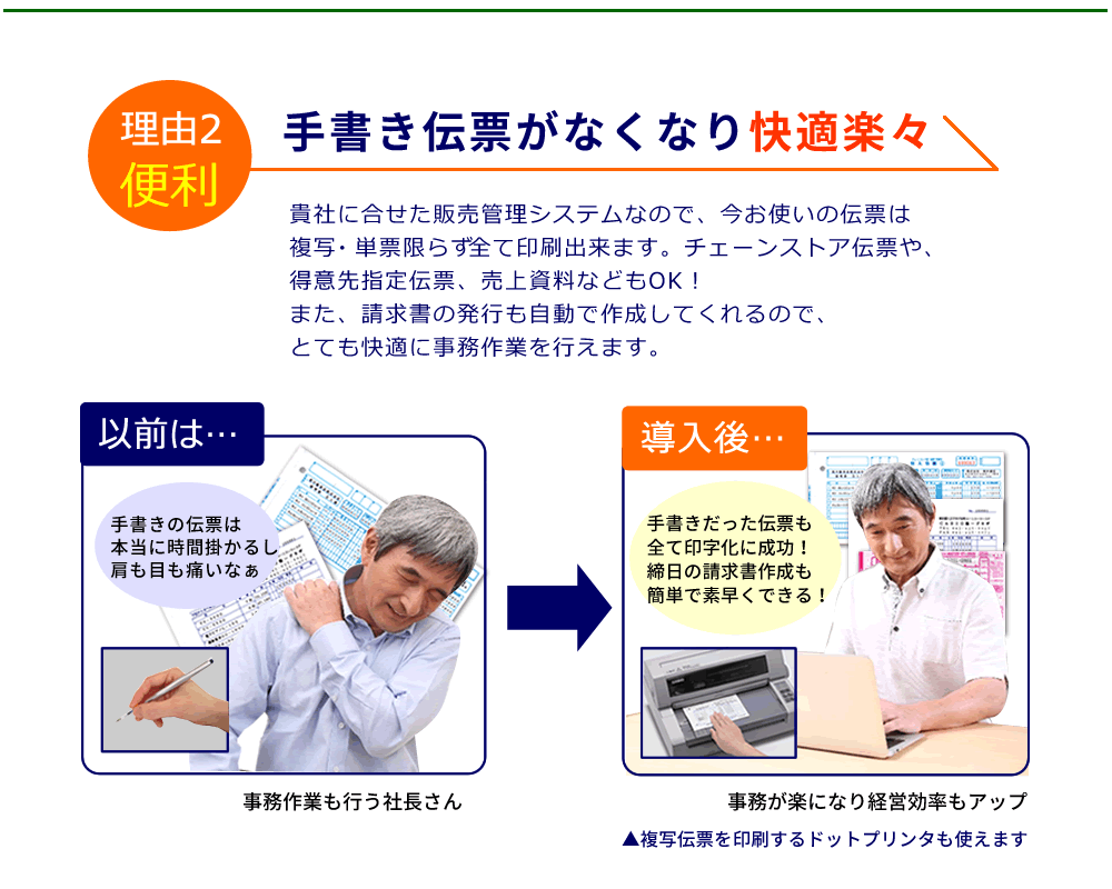 青果卸売業、販売管理ソフト